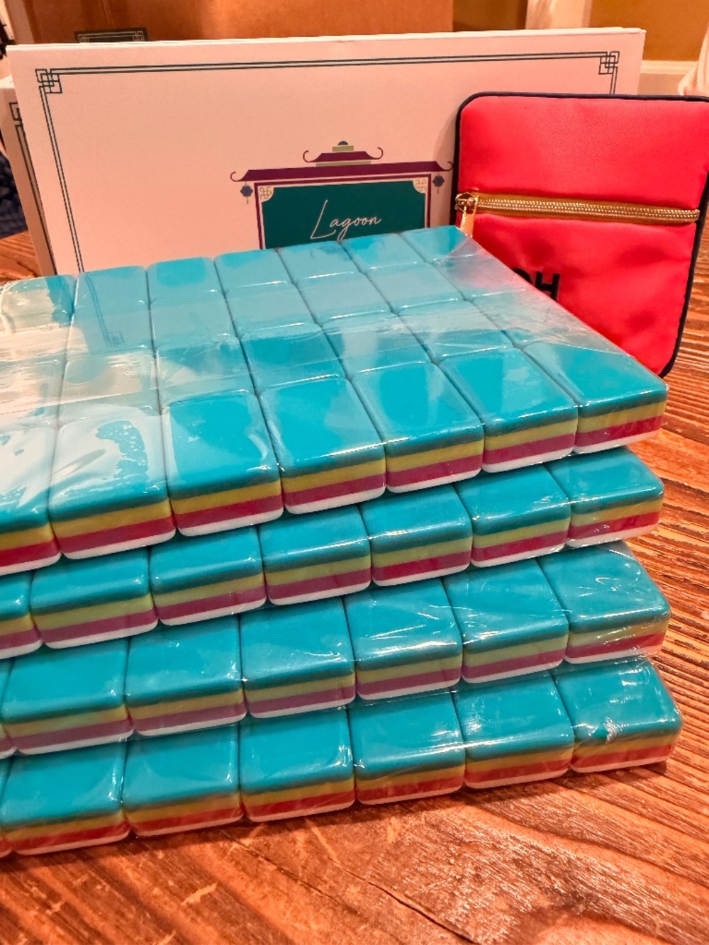 Oh My Mahjong Lagoon tile set